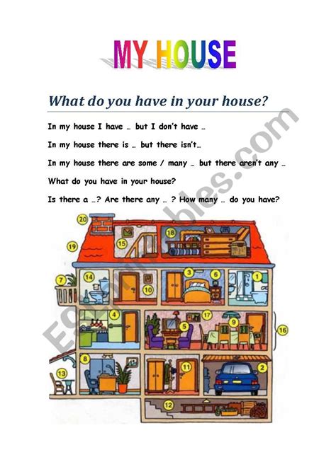 Write Ten Sentences About Your Home Ten Lines A Paragraph With 10 Prepositions - A Paragraph With 10 Prepositions