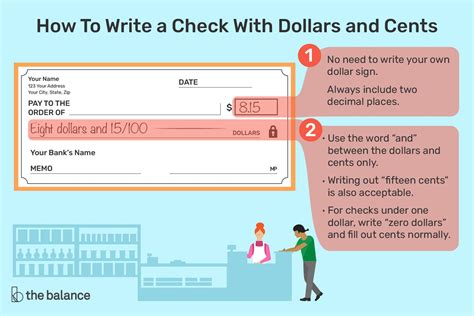 Write The Dollars And Cents Correctly On Checks Writing Out Dollar Amounts - Writing Out Dollar Amounts