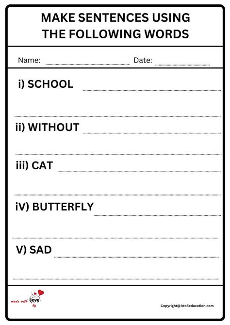 Write The Following