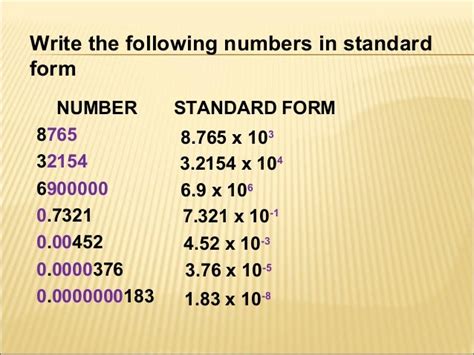 Write The Following In Standard Form A 24000 Writing Decimals In Standard Form - Writing Decimals In Standard Form