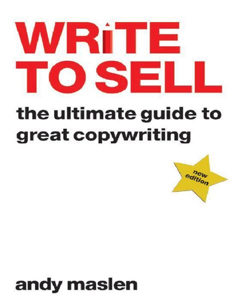 Write To Sell: The Ultimate Guide To Great Copywriting