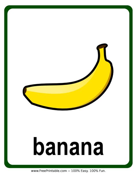 Write Your Own Flashcards English Banana Writing Flashcards - Writing Flashcards