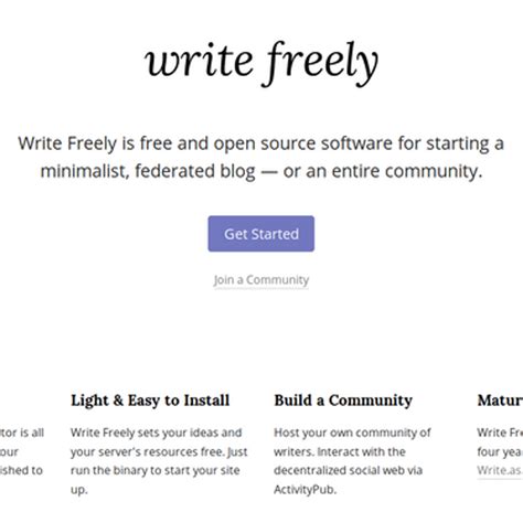 Writefreely And Writing - And Writing