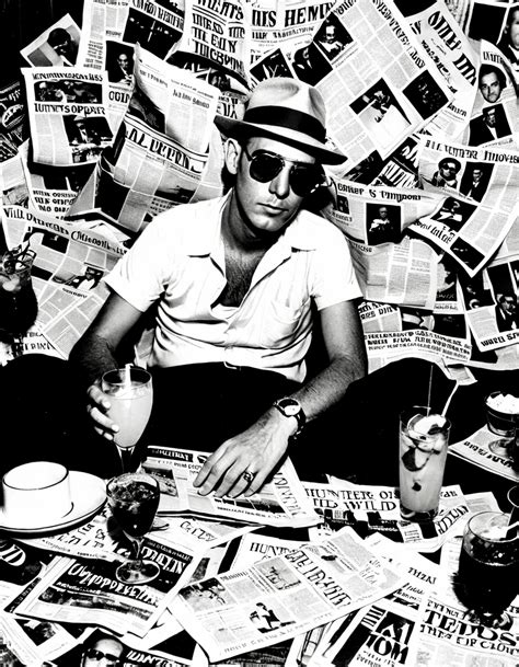 Writer Hunter Thompson