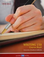 Writing 150 Course Usc