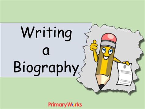 writing a biography powerpoint 2nd