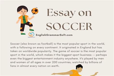 Writing A Paper Explaining Why Soccer Is The Soccer Writing - Soccer Writing