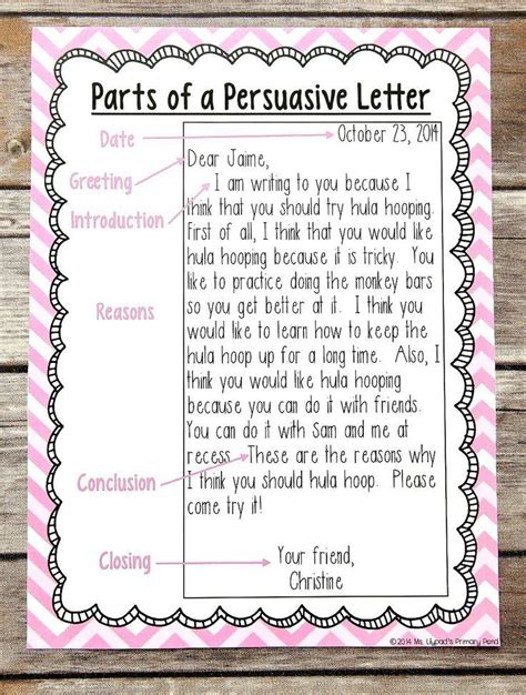 Writing A Persuasive Letter Printable 2nd Grade Teachervision Persuasive Books For 2nd Grade - Persuasive Books For 2nd Grade