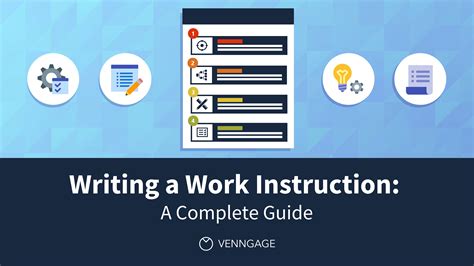 Writing A Work Instruction A Complete Guide Venngage Writing Instructions - Writing Instructions