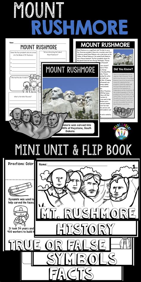 Writing About Mount Rushmore Activity Education Com Mount Rushmore Worksheet - Mount Rushmore Worksheet