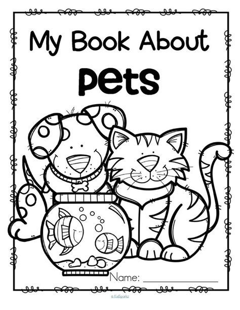 Writing About Pets Free Printable Book For Kindergarten Pets Kindergarten - Pets Kindergarten