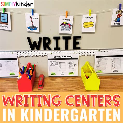 Writing Center Activities For The Kindergarten And First First Grade Center Activities - First Grade Center Activities
