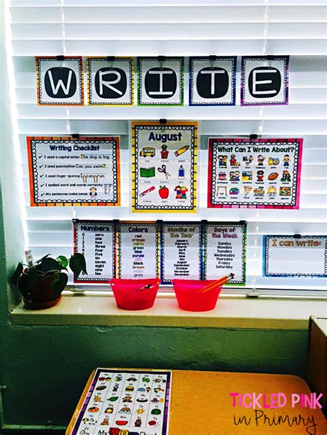 Writing Center For Kindergarten 1st Grade 2nd Grade 2nd Grade Writing Centers - 2nd Grade Writing Centers