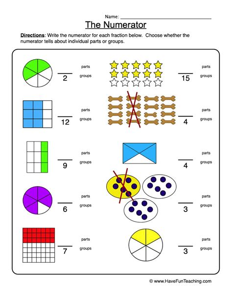 writing fractions