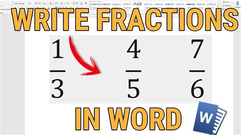  Writing Fractions In Word Form - Writing Fractions In Word Form