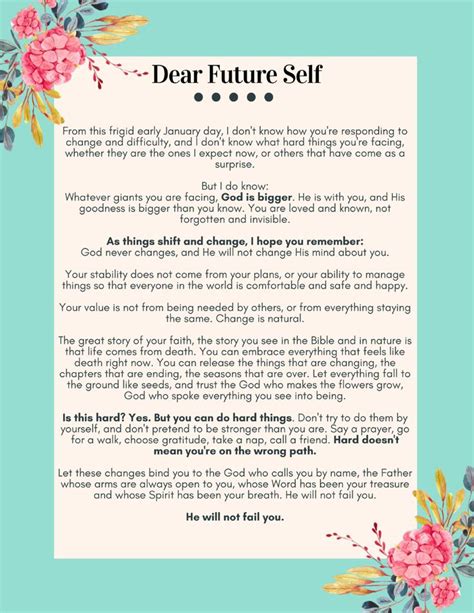 Writing Letters To Future Self   How To Write A Letter To Your Future - Writing Letters To Future Self