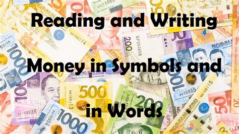 Writing Money In Words And Figure Rules For Writing Money Amounts In Words - Writing Money Amounts In Words