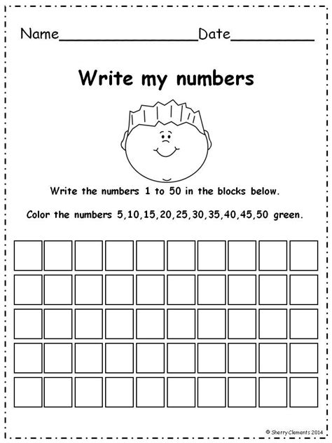 Writing Numbers 1 To 50 In Words A Practice Writing Numbers 1 50 Worksheet - Practice Writing Numbers 1 50 Worksheet