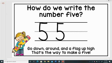Writing Numbers Five Or Is It 5 Conventions Writing 5 - Writing 5