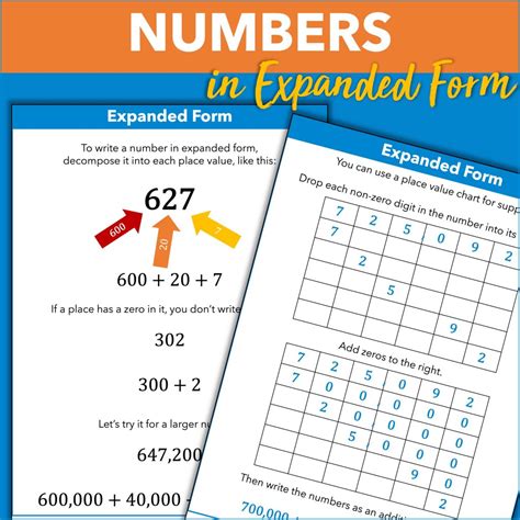 Writing Numbers In Expanded Form