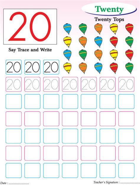 Writing Numbers To 20 Worksheet Themed Number Twinkl Writing Numbers 020 Worksheets - Writing Numbers 020 Worksheets