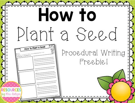 Writing Prompt Planting Seeds Tending Gardens Kelly A Writing Seeds - Writing Seeds
