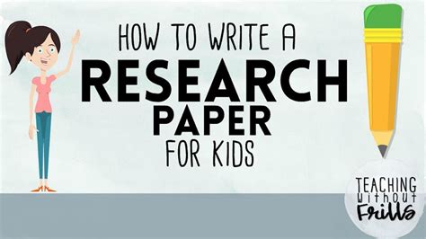 Writing Research Paper For Kids Kid Writing Paper - Kid Writing Paper