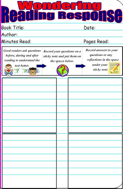 Writing Response Sheet Worksheets Amp Teaching Resources Tpt Writing Response 1st Grade Worksheet - Writing Response 1st Grade Worksheet