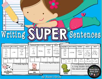 Writing Super Detailed Sentences Common Core Tpt Writing Detailed Sentences - Writing Detailed Sentences