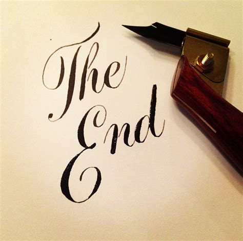 Writing The End   On Writing U0027the Endu0027 Jp Mclean On How - Writing The End