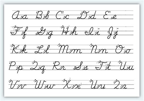 Writing To Cursive   How To Write Cursive Letters Master The Art - Writing To Cursive