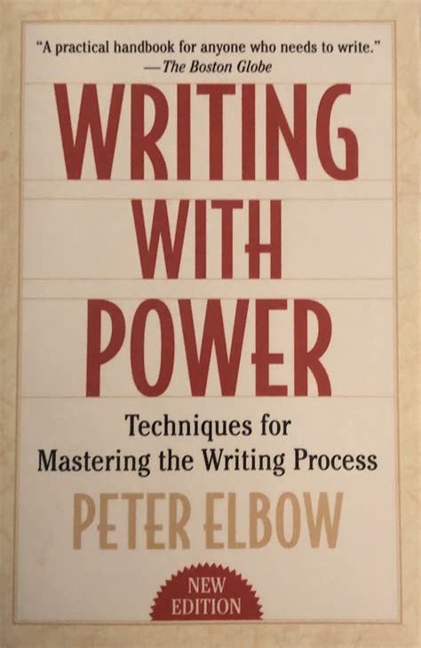 writing with power techniques for mastering the wr