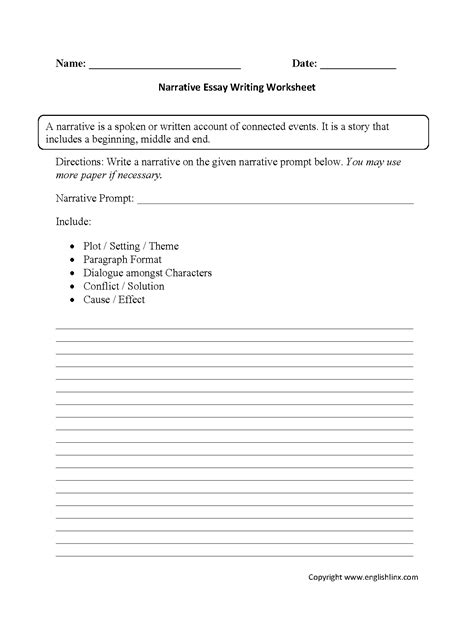 Writing Worksheets Essay Writing Worksheets Englishlinx Com Parts Of An Essay Worksheet - Parts Of An Essay Worksheet