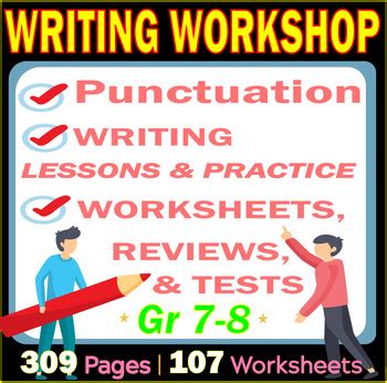 Writing Workshop Middle School 107 Worksheets Lessons Comma Practice Worksheet 7th Grade - Comma Practice Worksheet 7th Grade