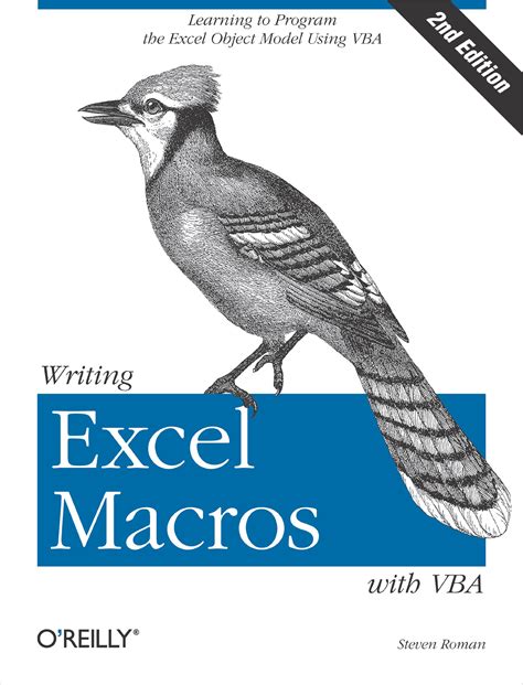 Read Online Writing Excel Macros With Vba Learning To Program The Excel Object Model Using Vba 