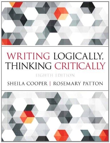 Full Download Writing Logically Thinking Critically 8Th 