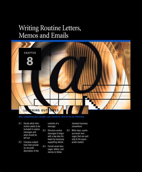 Download Writing Routine Letters Memos And Emails Pearson Canada 