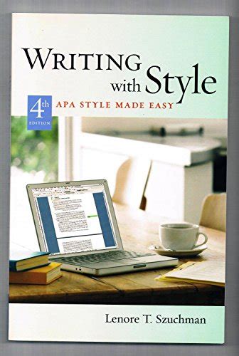 Full Download Writing With Style Apa Style Made Easy High Schoolretail Version 