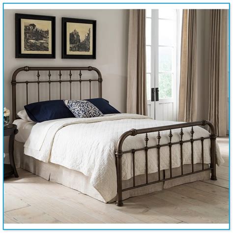 Wrought Iron Queen Bed Frame