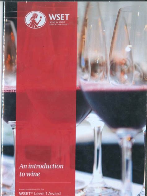 wset level 1 textbook