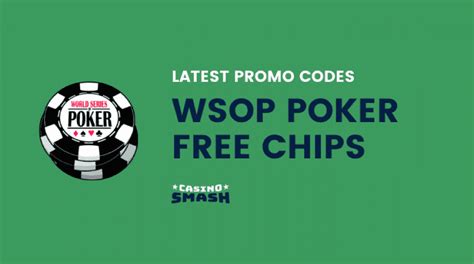 wsop free chips code 2022