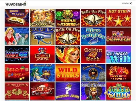 wunderino bonus 2020 Online Casino Spiele kostenlos spielen in 2023
