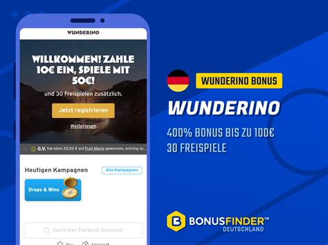 wunderino casino bonus ohne einzahlung Beste Online Casino Bonus 2023