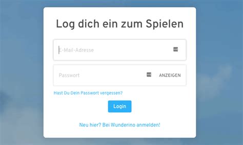 wunderino.de login krsg canada