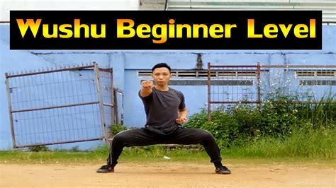 wushu exercises for beginners
