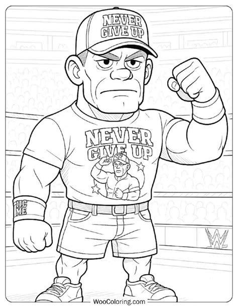 wwe coloring sheets