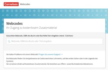 Www Cornelsen Webcodes
