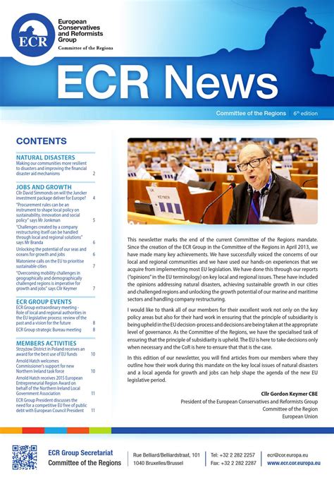 www ecr news