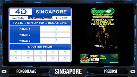 WWW SGP LIVE DRAW - Live Draw SGP - Live SGP - Result SGP