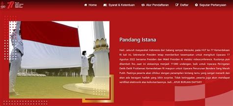 www.pandang.istana presiden.go.id